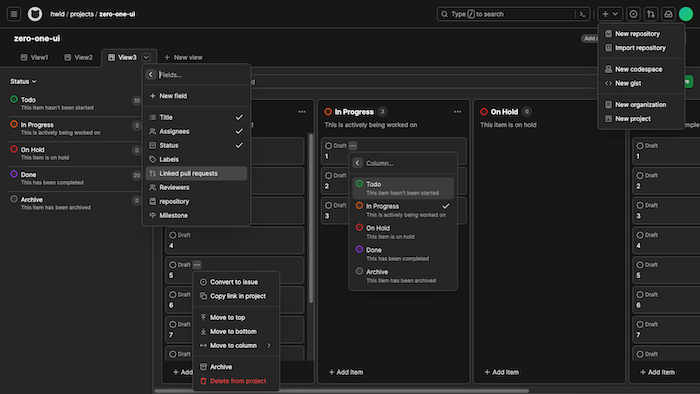 ドロップダウン